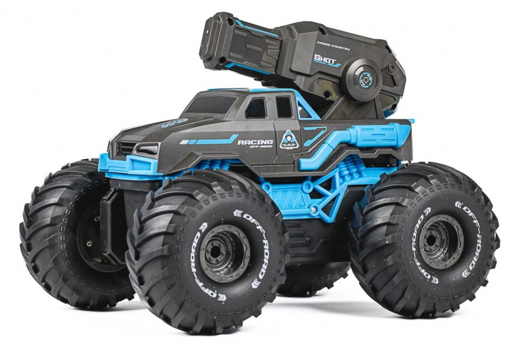 TEC-TOY Water Shooting R/C car 2,4GHz, 7,4V 500mAh - Blue (534647) in the group TOYS, KIDS & BABY PRODUCTS / Radio controlled / RC cars at TP E-commerce Nordic AB (D06789)