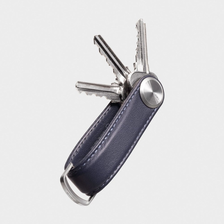 Orbitkey Key Organiser Pro Leather - Sapphire in the group Sport, leisure & Hobby / Fun stuff / Smart home at TP E-commerce Nordic AB (D06795)