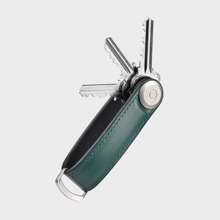 Orbitkey Hybrid Leather Key Organiser - Pine Green in the group Sport, leisure & Hobby / Fun stuff / Smart home at TP E-commerce Nordic AB (D06805)