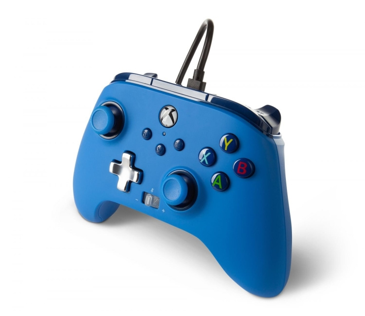 PowerA Enhanced Wired Controller For Xbox Series X - S - Blue in the group HOME ELECTRONICS / Game consoles & Accessories / Xbox Series X / Accessories at TP E-commerce Nordic AB (D06883)