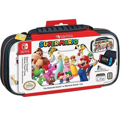 Nintendo Switch Game Traveler Deluxe Travel Case - Super Mario Team in the group HOME ELECTRONICS / Game consoles & Accessories / Nintendo Switch / Accessories at TP E-commerce Nordic AB (D06993)