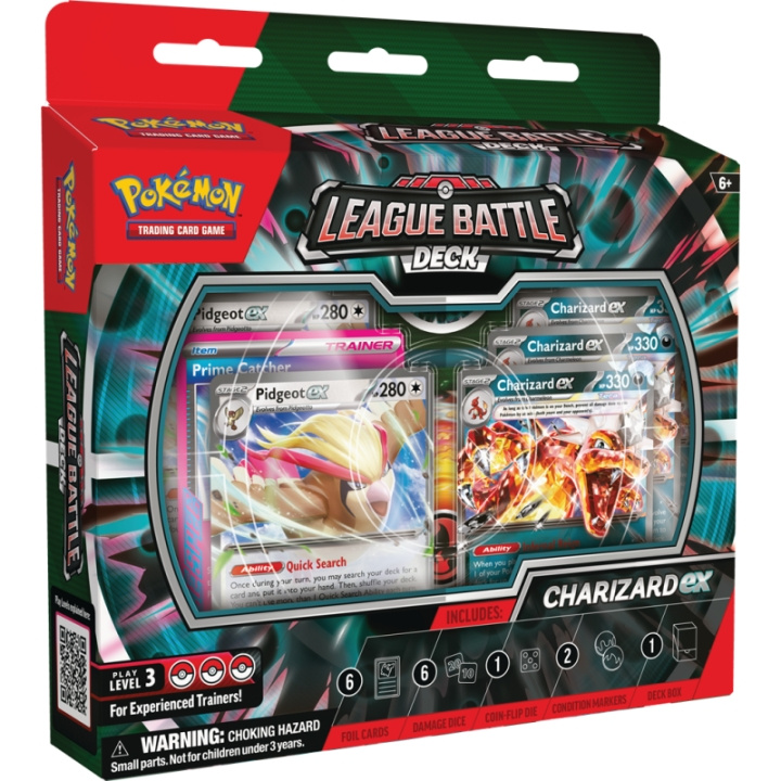 Pokémon League Battle Deck - Charizard ex (POK85883) in the group TOYS, KIDS & BABY PRODUCTS / Games / Card games at TP E-commerce Nordic AB (D07009)