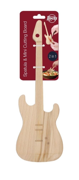 Winkee Guitar Spatula and Mini Cutting Board in the group Sport, leisure & Hobby / Fun stuff / Fun stuff at TP E-commerce Nordic AB (D07010)