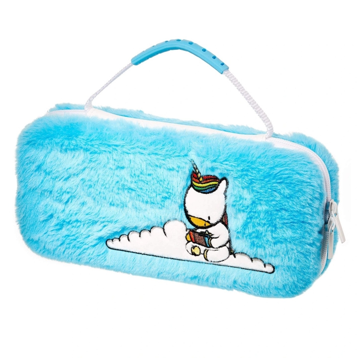 Numskull Nintendo Switch Unicorn Blue Fluffy Carry Case in the group HOME ELECTRONICS / Game consoles & Accessories / Nintendo Switch at TP E-commerce Nordic AB (D07021)