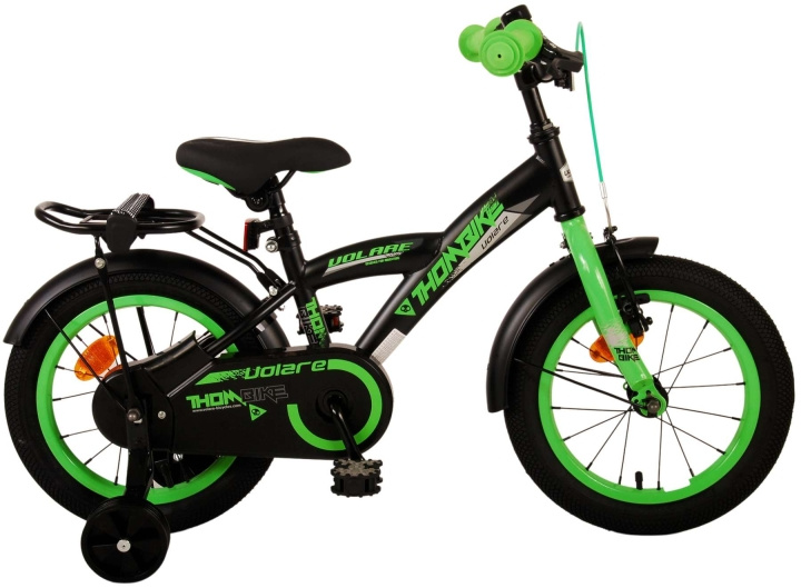 Volare Children\'s Bicycle 14 - Thombike Green (21374) in the group TOYS, KIDS & BABY PRODUCTS / Outdoor toys / Bicycles & Scooters at TP E-commerce Nordic AB (D07048)