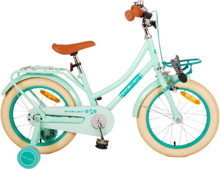 Volare Children\'s Bicycle 16 - Excellent Green (21387) in the group TOYS, KIDS & BABY PRODUCTS / Outdoor toys / Bicycles & Scooters at TP E-commerce Nordic AB (D07052)