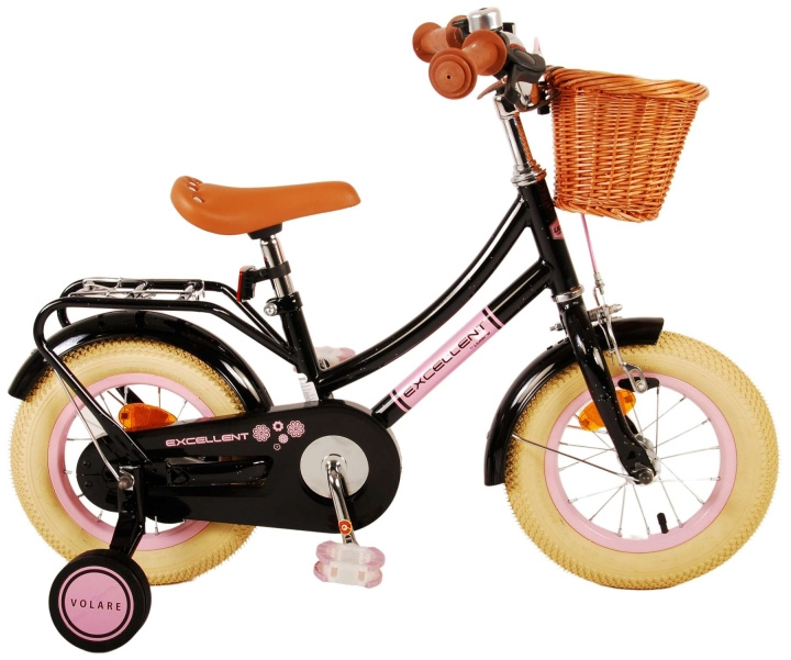 Volare Children\'s Bicycle 12 - Excellent Black (21186) in the group TOYS, KIDS & BABY PRODUCTS / Outdoor toys / Bicycles & Scooters at TP E-commerce Nordic AB (D07053)