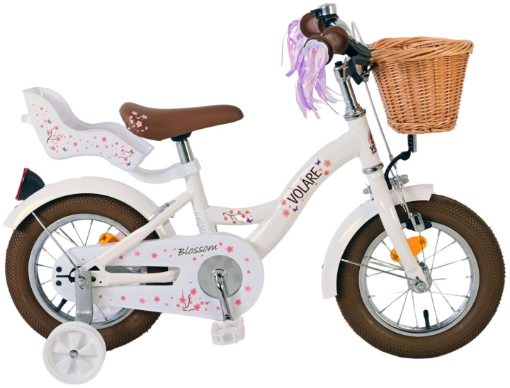 Volare Children\'s Bicycle 12 - Blossom White (31244) in the group TOYS, KIDS & BABY PRODUCTS / Outdoor toys / Bicycles & Scooters at TP E-commerce Nordic AB (D07059)