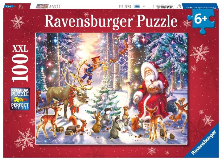 Ravensburger Puzzle Christmas In The Forest 100p (10112937) in the group TOYS, KIDS & BABY PRODUCTS / Toys / Kids puzzle at TP E-commerce Nordic AB (D07060)