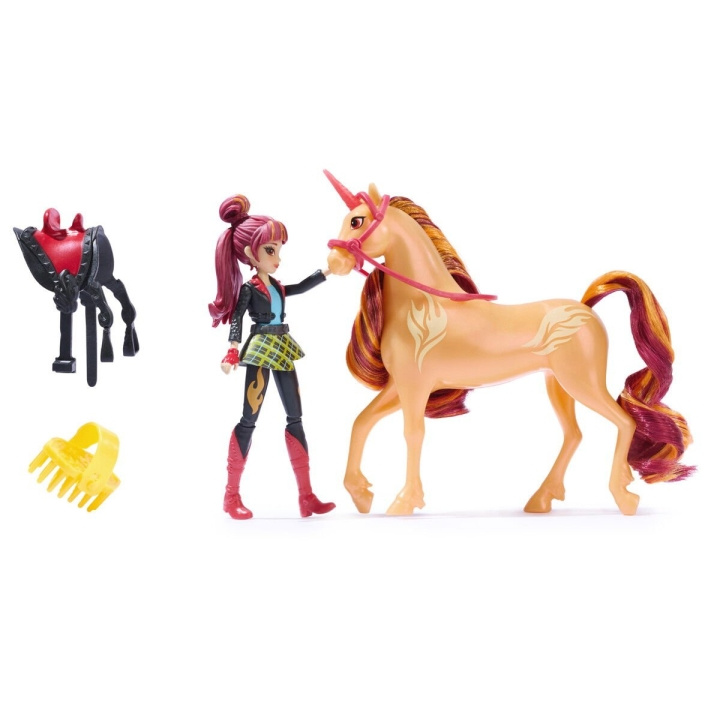 Unicorn Academy Doll & Unicorn- Valentina & Cinder (6066850) in the group TOYS, KIDS & BABY PRODUCTS / Toys / Docks & Accessories at TP E-commerce Nordic AB (D07097)