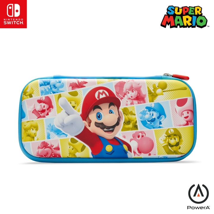 PowerA Slim Case - Photo Booth Mario (Nintendo Switch) in the group HOME ELECTRONICS / Game consoles & Accessories / Nintendo Switch / Accessories at TP E-commerce Nordic AB (D07100)