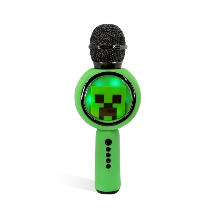 OTL Minecraft PopSing LED Microphone in the group HOME ELECTRONICS / Audio & Picture / Handheld Microphones at TP E-commerce Nordic AB (D07102)