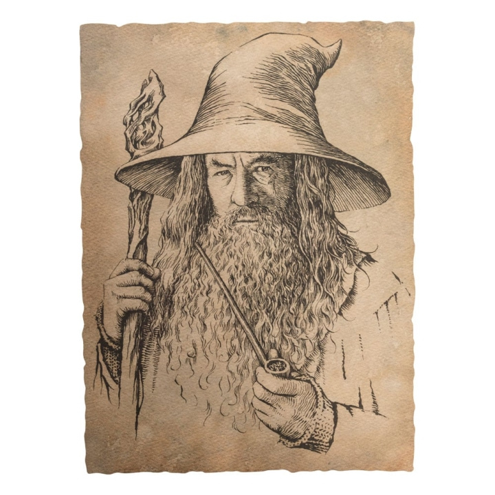 Weta Workshop The Lord of the Rings - Portrait of Gandalf The Grey Statue Art Print in the group Sport, leisure & Hobby / Fun stuff / Collector\'s items at TP E-commerce Nordic AB (D07111)