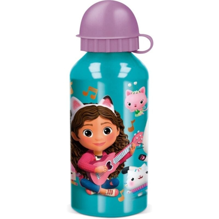 STOR Aluminium Bottle 400 ml - Gabby\'s Dollhouse (21234) in the group TOYS, KIDS & BABY PRODUCTS / Eat & Drink / Baby bottle & Accessories at TP E-commerce Nordic AB (D07162)