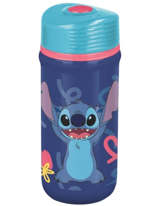 STOR Twister Sport Water Bottle - Stitch (75005) in the group TOYS, KIDS & BABY PRODUCTS / Eat & Drink / Baby bottle & Accessories at TP E-commerce Nordic AB (D07165)