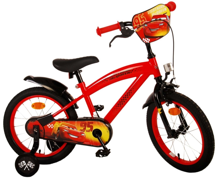 Volare Children\'s Bicycle 16 - Cars (21634-SACB) in the group TOYS, KIDS & BABY PRODUCTS / Outdoor toys / Bicycles & Scooters at TP E-commerce Nordic AB (D07176)