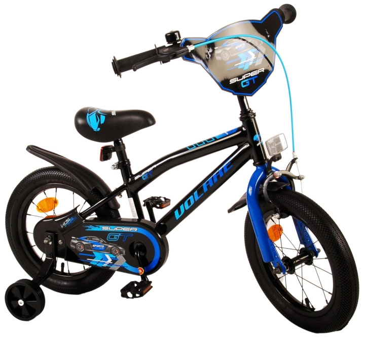 Volare Children\'s Bicycle 14 - Super GT Blue (21380) in the group TOYS, KIDS & BABY PRODUCTS / Outdoor toys / Bicycles & Scooters at TP E-commerce Nordic AB (D07182)