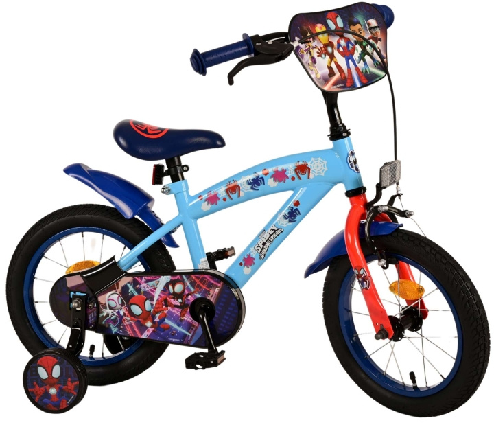 Volare Childrens Bicycle 14 - Spidey Amazing Friends (21532-SACB) in the group TOYS, KIDS & BABY PRODUCTS / Outdoor toys / Bicycles & Scooters at TP E-commerce Nordic AB (D07185)