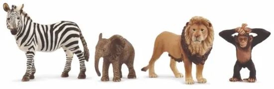 Schleich Wild Life - Africa Starter Set (42721) in the group TOYS, KIDS & BABY PRODUCTS / Toys / Figures, Miniatures & accessories at TP E-commerce Nordic AB (D07188)