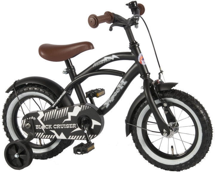 Volare Children\'s Bicycle 12\'\' - Black Cruiser (21201) in the group TOYS, KIDS & BABY PRODUCTS / Outdoor toys / Bicycles & Scooters at TP E-commerce Nordic AB (D07202)