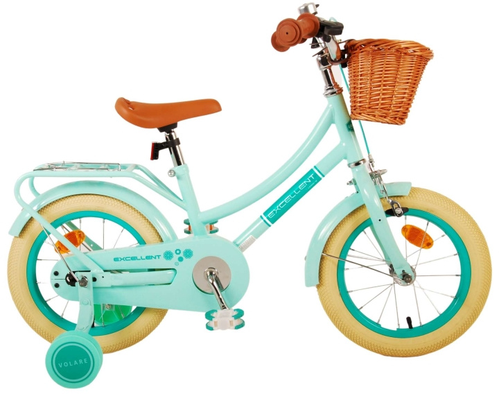 Volare Children\'s Bicycle 14 - Excellent Green (21147) in the group TOYS, KIDS & BABY PRODUCTS / Outdoor toys / Bicycles & Scooters at TP E-commerce Nordic AB (D07209)