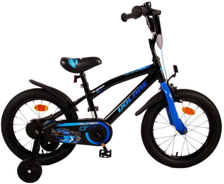 Volare Childrens Bicycle 16 - Super GT Blue (21780) in the group TOYS, KIDS & BABY PRODUCTS / Outdoor toys / Bicycles & Scooters at TP E-commerce Nordic AB (D07213)