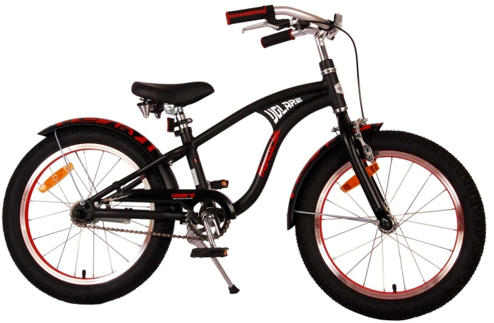 Volare Children\'s Bicycle 18 - Miracle Cruiser Matt Black (21885) in the group TOYS, KIDS & BABY PRODUCTS / Outdoor toys / Bicycles & Scooters at TP E-commerce Nordic AB (D07221)