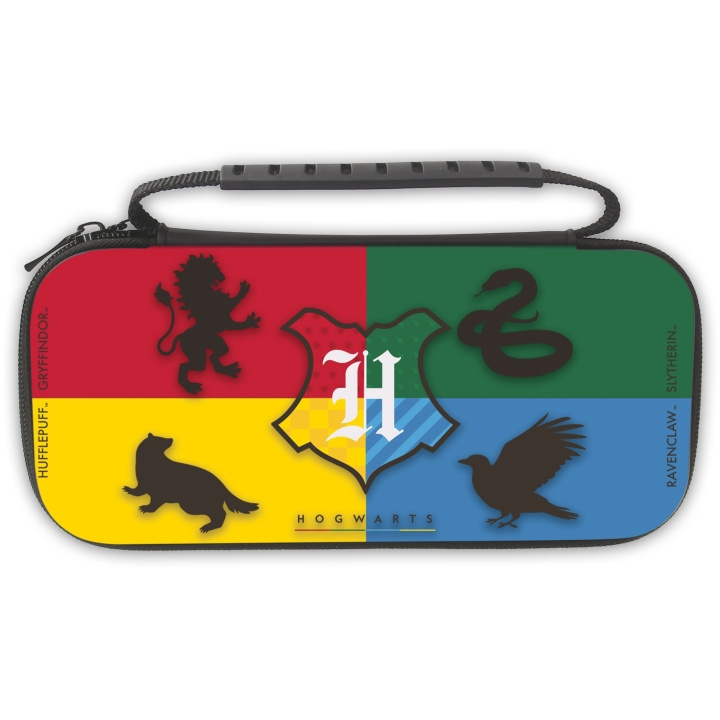 Trade Invaders Harry Potter - Slim carrying case - 4 Houses in the group HOME ELECTRONICS / Game consoles & Accessories / Nintendo Switch / Accessories at TP E-commerce Nordic AB (D07233)