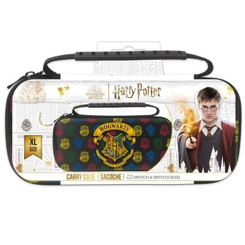 Trade Invaders Harry Potter - XL Case for Switch and Switch Oled - multicolor - 4 houses in the group HOME ELECTRONICS / Game consoles & Accessories / Nintendo Switch at TP E-commerce Nordic AB (D07235)