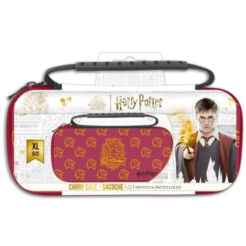 Trade Invaders Harry Potter - XL Case for Switch and Switch Oled - Red - Gryffindor in the group HOME ELECTRONICS / Game consoles & Accessories / Nintendo Switch at TP E-commerce Nordic AB (D07255)