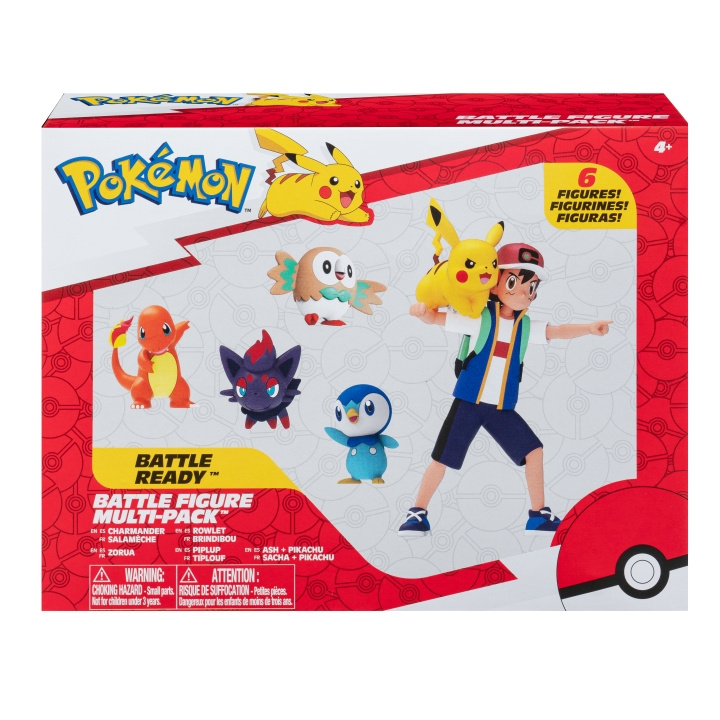 Pokémon Battle Figure Multipack W Feature Figure (PKW3781) in the group TOYS, KIDS & BABY PRODUCTS / Toys / Figures, Miniatures & accessories at TP E-commerce Nordic AB (D07280)