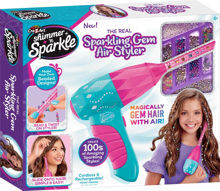 Shimmer n Sparkle Gem Air Styler (65609S) in the group TOYS, KIDS & BABY PRODUCTS / Toys / Crafts at TP E-commerce Nordic AB (D07282)