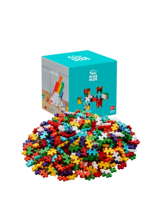 Plus Plus Plus-Plus Rainbow - 600 pcs (3976) in the group TOYS, KIDS & BABY PRODUCTS / Toys / Building toys / Toy blocks at TP E-commerce Nordic AB (D07285)