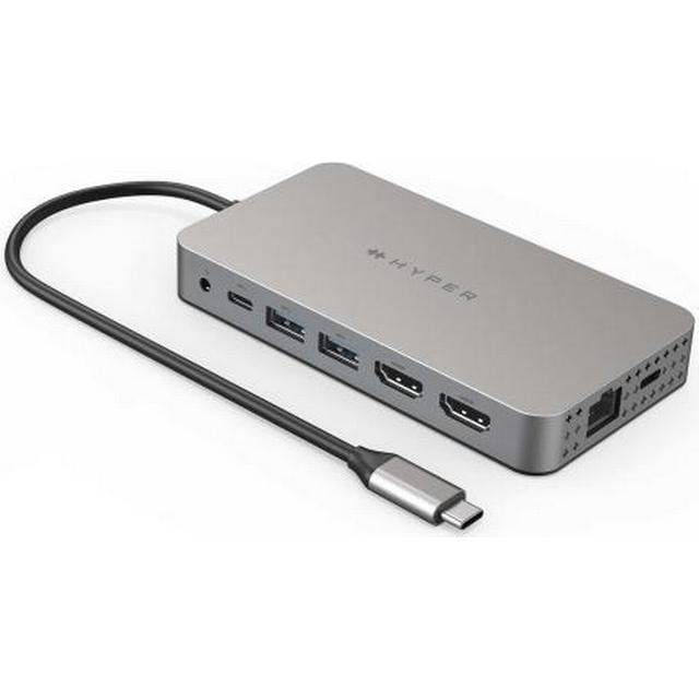 Targus Dual 4K HDMI 10-in-1 USB-C Hub in the group COMPUTERS & PERIPHERALS / Laptops & accessories / Docking station at TP E-commerce Nordic AB (D07328)