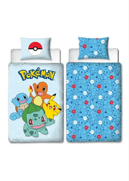 Pokémon Bed Linen - Adult Size 140 x 200 cm - Pokemon (POK553) in the group TOYS, KIDS & BABY PRODUCTS / Children\'s textiles / Bedding at TP E-commerce Nordic AB (D07330)