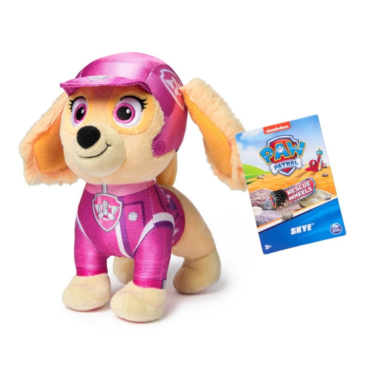 Paw Patrol Rescue Wheels - Basic Plush - Skye (19cm) in the group TOYS, KIDS & BABY PRODUCTS / Baby toys / stuffed animals at TP E-commerce Nordic AB (D07334)