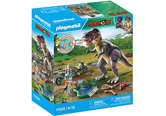 Playmobil T-Rex trace path (71524) in the group TOYS, KIDS & BABY PRODUCTS / Toys / Figures, Miniatures & accessories at TP E-commerce Nordic AB (D07367)