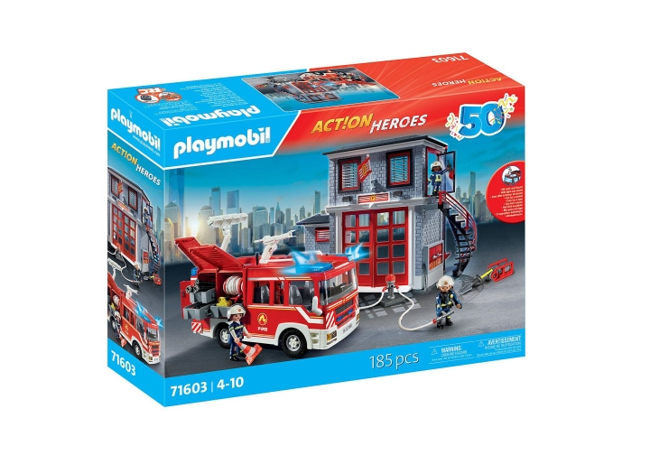 Playmobil 50YR Fire Rescue Mega Set (71603) in the group TOYS, KIDS & BABY PRODUCTS / Toys / Figures, Miniatures & accessories at TP E-commerce Nordic AB (D07384)