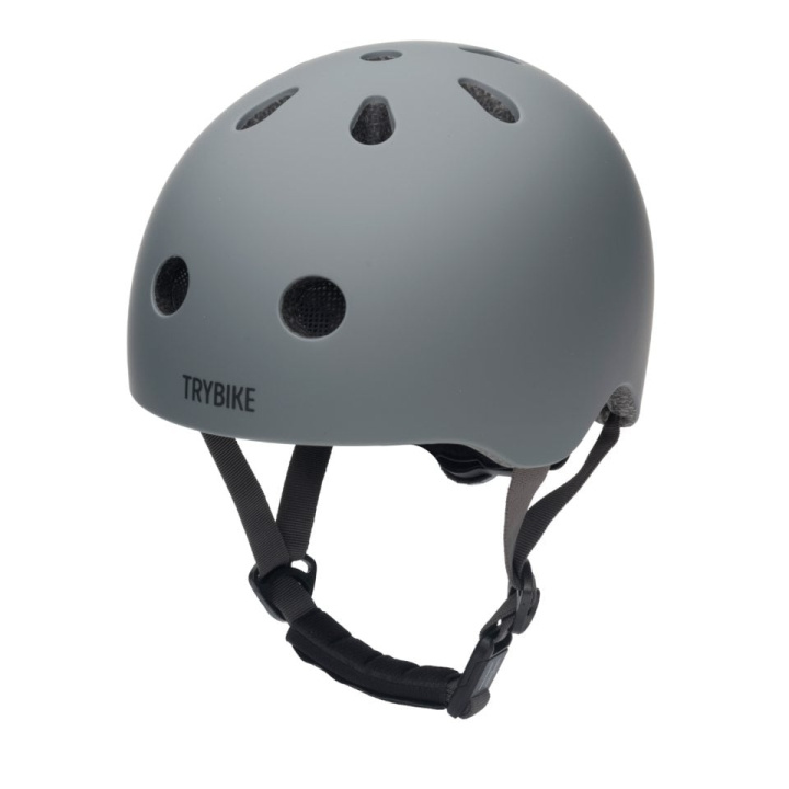 Trybike Retro Helmet - Vintage Matte Grey - XS in the group Sport, leisure & Hobby / Sports equipment / Bicycle accessories / Helmets at TP E-commerce Nordic AB (D07422)