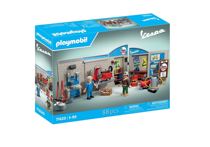 Playmobil 60s Vespa Garage (71620) in the group TOYS, KIDS & BABY PRODUCTS / Toys / Figures, Miniatures & accessories at TP E-commerce Nordic AB (D07475)