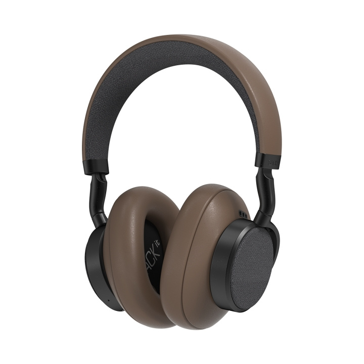 SACKit Touch 400 Hybrid ANC Over-Ear Headphones - Brown in the group HOME ELECTRONICS / Audio & Picture / Headphones & Accessories / Headphones at TP E-commerce Nordic AB (D07517)