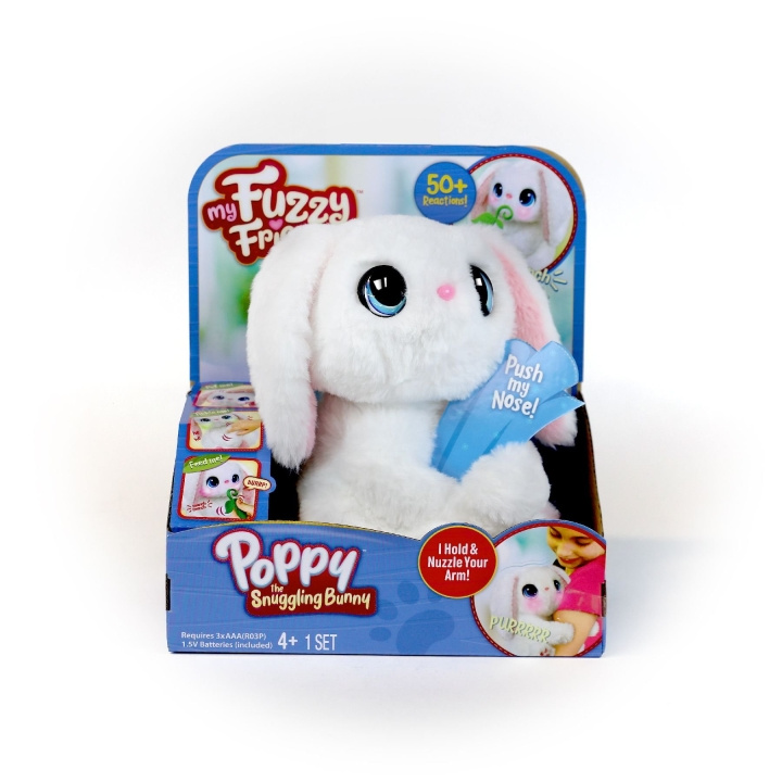 My Fuzzy Friends Poppy the Bunny - (30376) in the group TOYS, KIDS & BABY PRODUCTS / Baby toys / stuffed animals at TP E-commerce Nordic AB (D07539)