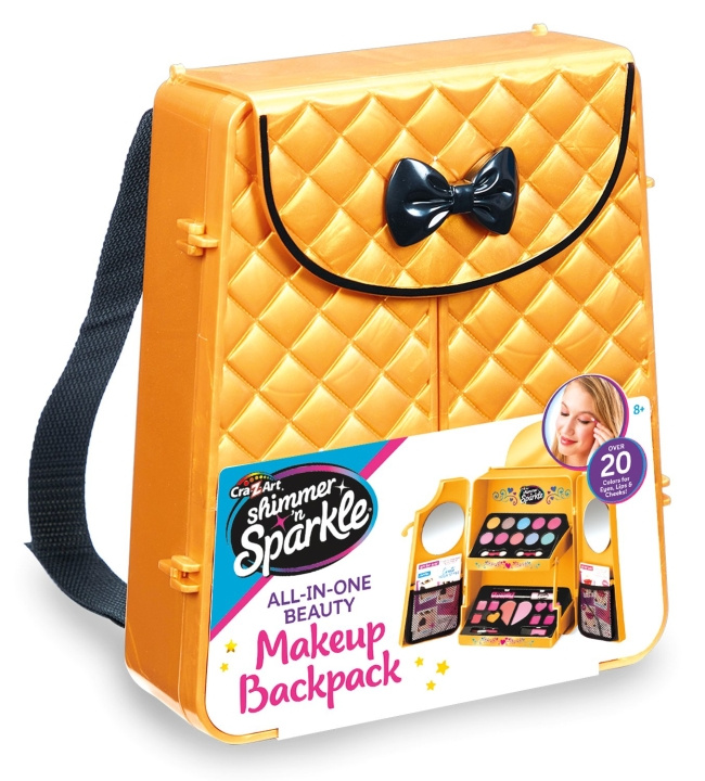 Shimmer n Sparkle Cosmetic Backpack Gold (17905S) in the group TOYS, KIDS & BABY PRODUCTS / Toys / Masquerade costumes at TP E-commerce Nordic AB (D07562)