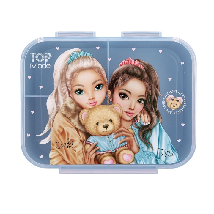 TOPModel Lunchbox TEAM TEDDY - Pink in the group TOYS, KIDS & BABY PRODUCTS / Eat & Drink / Children\'s tableware at TP E-commerce Nordic AB (D07598)