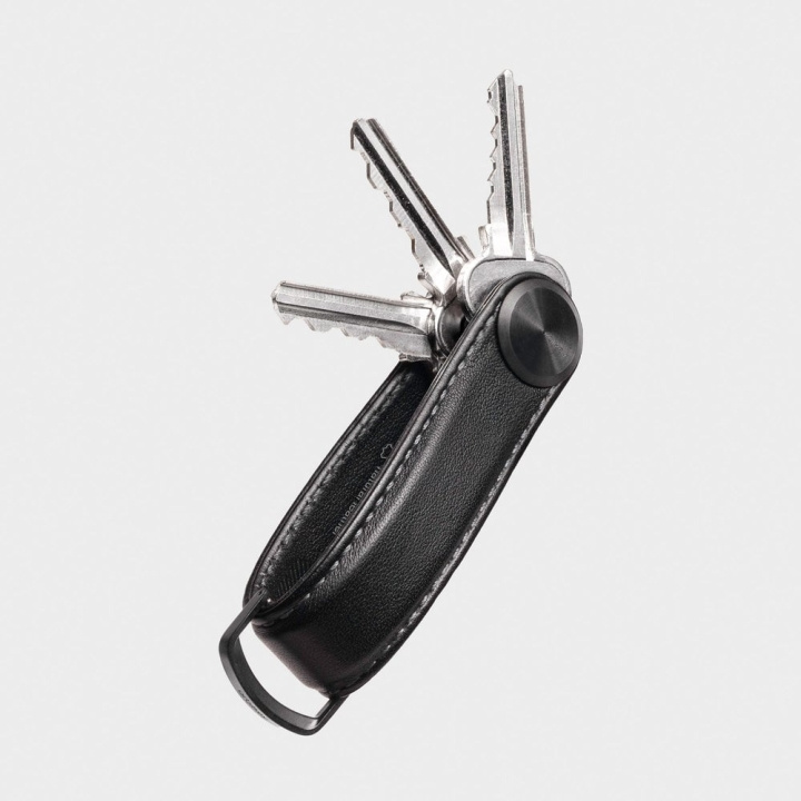 Orbitkey Key Organiser Pro Leather - Blackout in the group Sport, leisure & Hobby / Fun stuff / Smart home at TP E-commerce Nordic AB (D07624)