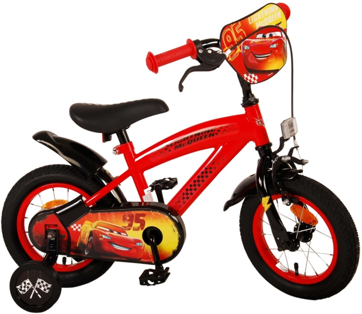 Volare Children\'s Bicycle 12 - Cars (21293-SACB) in the group TOYS, KIDS & BABY PRODUCTS / Outdoor toys / Bicycles & Scooters at TP E-commerce Nordic AB (D07630)