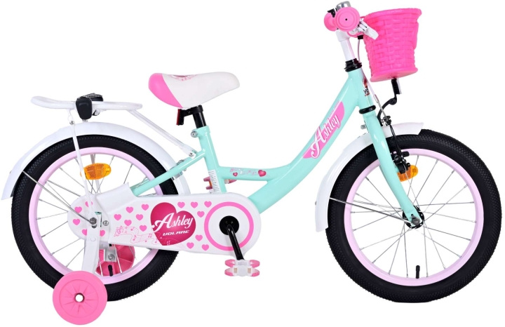 Volare Children\'s Bicycle 16 - Ashley Green (31636) in the group TOYS, KIDS & BABY PRODUCTS / Outdoor toys / Bicycles & Scooters at TP E-commerce Nordic AB (D07639)