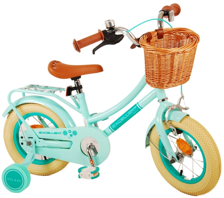 Volare Children\'s Bicycle 12 - Excellent Green (21187) in the group TOYS, KIDS & BABY PRODUCTS / Outdoor toys / Bicycles & Scooters at TP E-commerce Nordic AB (D07640)