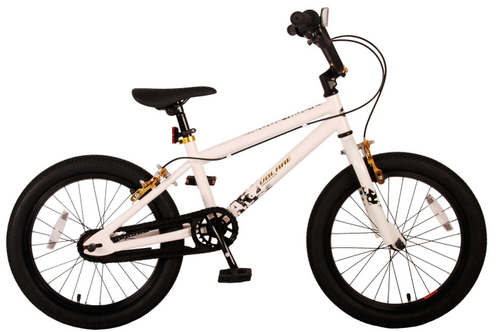 Volare Children\'s Bicycle 18 - Cool Rider BMX White/Gold (21879) in the group TOYS, KIDS & BABY PRODUCTS / Outdoor toys / Bicycles & Scooters at TP E-commerce Nordic AB (D07641)