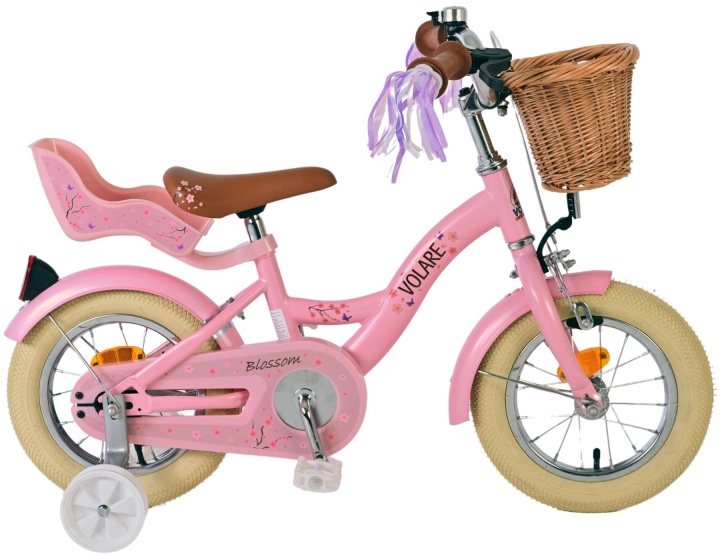 Volare Children\'s Bicycle 12 - Blossom Purple (31240) in the group TOYS, KIDS & BABY PRODUCTS / Outdoor toys / Bicycles & Scooters at TP E-commerce Nordic AB (D07642)